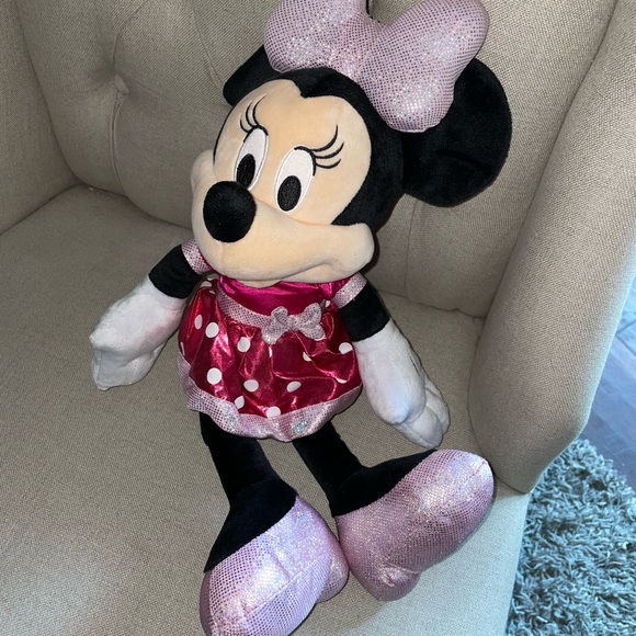 Just Play Tickled Pink Minnie Mouse Interactive Plush - Picture 8 of 12